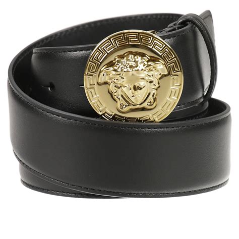 versace men riem|Men's Designer and Luxury Belts .